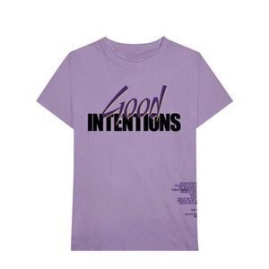 VLONE × NAV (PURPLE) "DOVE" TEE SZ: SMALL NWT In Bag  STREETWEAR